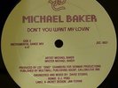Michael Baker Don't You Want My Lovin' KILLER 80S BOOGIE JDC RECORDS LISTEN 12
