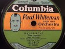 PAUL WHITEMAN   HAPPY FEET / A BENCH IN THE PARK  POTATOHEAD JAZZ 78 BING CROSBY