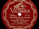 STOKOWSKI, Leopold. FRANCK. Symphony in d. Description de Temas. Victor 6747. M
