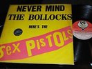 SEX PISTOLS - Never Mind LP PROMO BRAZIL 1st press =====DIFERENT of 7 45 punk hc