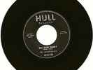 THE HEARTBEATS ON BLACK SILVER CIRCLE HULL 45 NEAR MINT  H-720