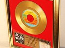 Bob Marley, Could You Be Loved, Gold Record, goldene Schallplatte, Award, platin