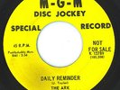Monster '67 Heavy Acid Fuzz Psych Garage 45 The Ark Daily Reminder MGM LISTEN