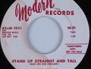 Northern Soul Funk Mod 45 JACKIE SHANE Stand Up Straight & Tall MODERN HEAR