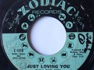 RUBY ANDREWS   JUST LOVING YOU killer NORTHERN SOUL on ZODIAC 45 nice HEAR IT