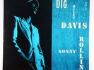 Miles Davis w/ Sonny Rollins   Dig LP   Prestige PRLP 7012   NJ DG RVG VG+
