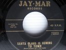 the SHANTONS featuring SKIP JACKSON Santa Claus Is Coming To Town 45 BB356 HEAR