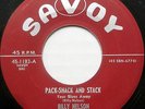 BILLY NELSON & FIVE WINGS 45 Pack-Shack & Stack SAVOY Doo Wop R&B Rocker #BB2069