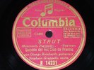 JAZZ 78 rpm RECORD Columbia DJANGO REINHARDT Quinteto Hot Club Francia STRUT /..