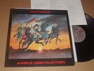 JAG PANZER-Ample Destruction LP RARE 1984 ORIGINAL US PRESS Medieval Steel