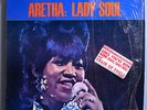 ARETHA FRANKLIN w/ERIC CLAPTON LADY SOUL RARE ORIG '68 STEREO LP SHRINK+STICKER