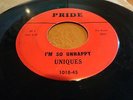 UNIQUES  I'm So Unhappy RARE PRIVATE PRIDE Doo Wop 45