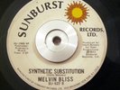 Soul/Funk Breaks 45 Melvin Bliss - Synthetic Substitution/Reward SUNBURST ORIG