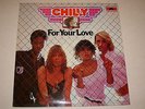 CHILLY - FOR YOUR LOVE - LP NM ELECTRONIC POP DISCO GERMAN LP 1978 LISTEN