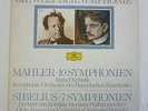 MAHLER 10 SYMPHONIEN SIBELIUS 7 KUBELIK KARAJAN 20x LP BOX ORCHESTER DG KAMU