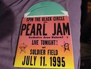 PEARL JAM LIVE AT SOLDIER FIELD 1995 NEW ISSUE PROMO DOUBLE LP TURQUOISE VINYL