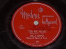 Dolly Cooper Teen Age Prayer 78 Rpm Record Vintage Modern Label
