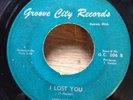 HOLLIDAYS northern soul 45   I Lost You / Easy Living   Groove City
