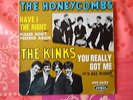 THE HONEYCOMBS-THE KINKS(  you really got me)  (45t ep)