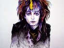 Ari Up portrait, The Slits, signed by artist, punk, Sex Pistols, Subway Sect