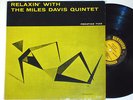 MILES DAVIS QUINTET: RELAXIN' WITH prestige LP / john coltrane MONO DG RVG