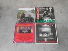 THE CLASH-4 LP'S-COMBAT ROCK-LONDON CALLING-SANDINISTA-PROMO-KAMPUCHEA-1ST PRESS