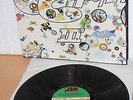 LED ZEPPELIN III GERMAN LP 1980`s Re-Issue with Gatefold / Picture Wheel Cover