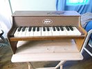 Jaymar Toy Piano Terry Adams NRBQ autographed