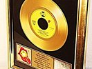 Rolling Stones, Tumbling Dice, Gold Record, goldene Schallplatte, Award, platin