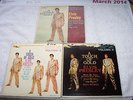 ELVIS PRESLEY  3 RARE VINTAGE RECORDS A TOUCH OF GOLD EPA 5088 EPA 5101 EPA 5141