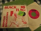 Black Flag Nervous Breakdown 2nd Press Red Cover Mint Cond. VERY RARE KBD