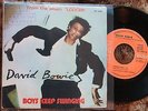 DAVID BOWIE SINGLE MADE IN PORTUGAL 45 PS 7 WITH RADIO CHAMBER NOT FOR SELL