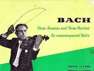 LXT 2951 UK ED1 EMIL TELMANYI - BACH VIOLIN PARTITA 1 & SONATA 1 - VEGA BOW