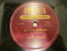 78rpm Dooley Wilson, As time goes by/Knock on wood #40006 Decca Records Very Goo