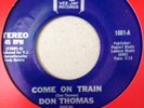 Don Thomas /Coming On Train -Vee -Jay Records - Mint-