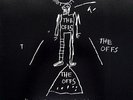 Original THE OFFS First Record JEAN-MICHEL BASQUIAT Artwork Cover LP