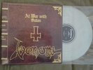 VENOM At War With Satan Clear LP NM Earmark Records Celtic Frost  Hellhammer