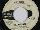 Northern Soul 45 JACK MONTGOMERY Dearly Beloved/Do You Believe It on Scepter wlp