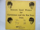 The BEATLES FIRST CHRISTMAS RECORD - 1963 FAN CLUB FLEXI (VERY RARE)