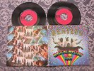 THE BEATLES Magical Mystery Tour ORIG GERMAN DOUBLE SINGLE + BOOK
