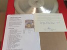 A Psychedelic Psauna VERY RARE Original Positive METAL MASTER DISC From Delerium