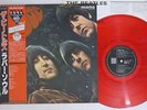 BEATLES RUBBER SOUL ODEON EAS-70135 Japan OBI CLEAR RED VINYL Vinyl LP