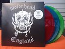 Motörhead - England 3 Coloured Vinyl Slayer Metallica Stones Kreator Sodom