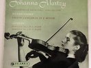 JOHANNA MARTZY - MENDELSSOHN VIOLIN CONCERTO BEETHOVEN COLUMBIA 33CX 1497 1st UK