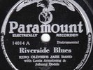 78-PRE-WAR JAZZ-KING OLIVER on PARAMOUNT with LOUIS ARMSTRONG/JOHNNY DODDS