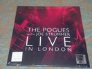 THE POGUES WITH JOE STRUMMER LIVE IN LONDON 2LP 12