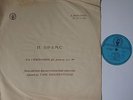 HANS KNAPPERTSBUSCH BRAHMS SYMPHONY No.3 USSR D-06429 TORCH LABEL PRE-MELODIYA