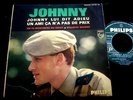 JOHNNY HALLYDAY/JOHNNY LUI DIT ADIEU/RARE BANDEAU NOIR/FRENCH EP