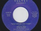 70s Soul Funk 45 - Arlene Bell & Kenyattas - Stop Before You Start - Velvet -mp3