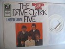 THE DAVE CLARK FIVE Orig. D Columbia PS Single TOP ZUSTAND M WEISS PROMO ARCHIV